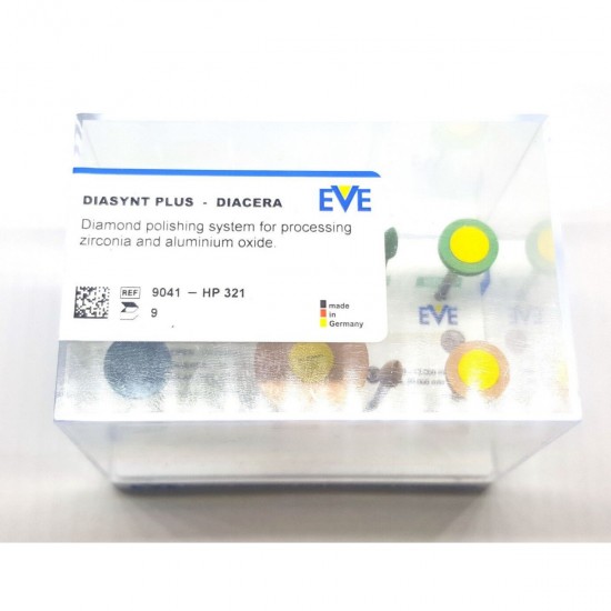 EVE Dental Plus Diacera HP 321 Elmas Parlatma zirkon taş - Piyasemen için Cila seti 9 lu