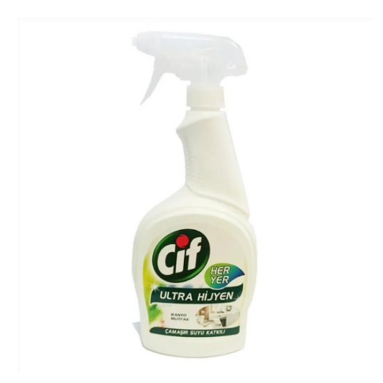 Cif Çamaşır Suyu Katkılı Yüzey Temizleyici 750 ml